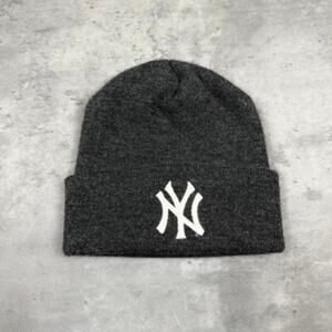 Vintage New York Yankees MLB Gray Beanie